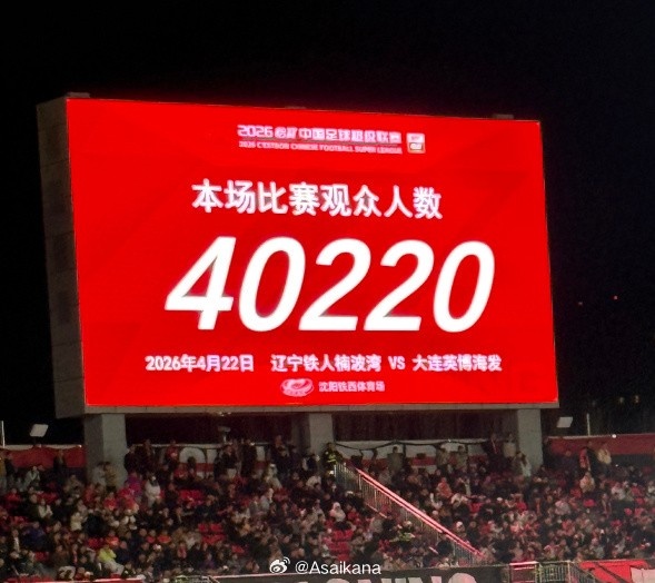 鐵西體育場歷史性時刻 遼連德比觀眾首破四萬