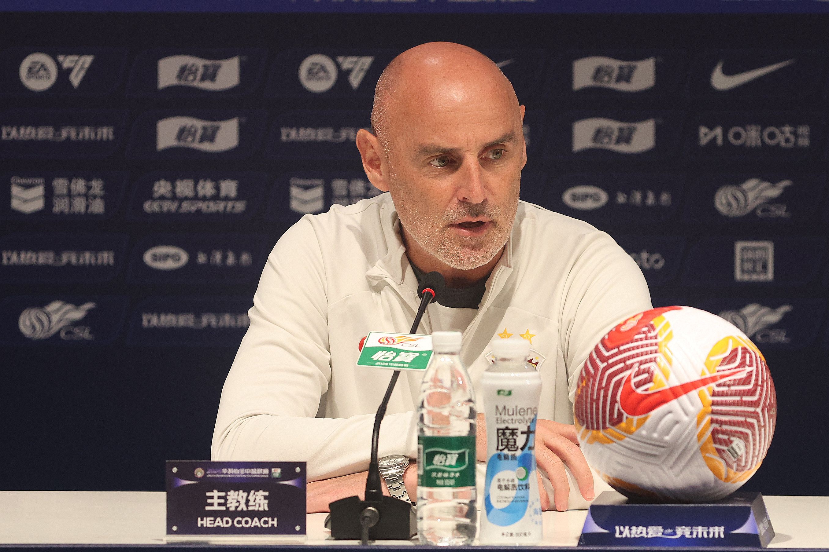 海港4-0三鎮，穆斯卡特：展現信念與連續性