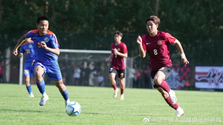 U17區域聯賽遼寧鐵人遭逆轉 2-3負濟南歷城二中