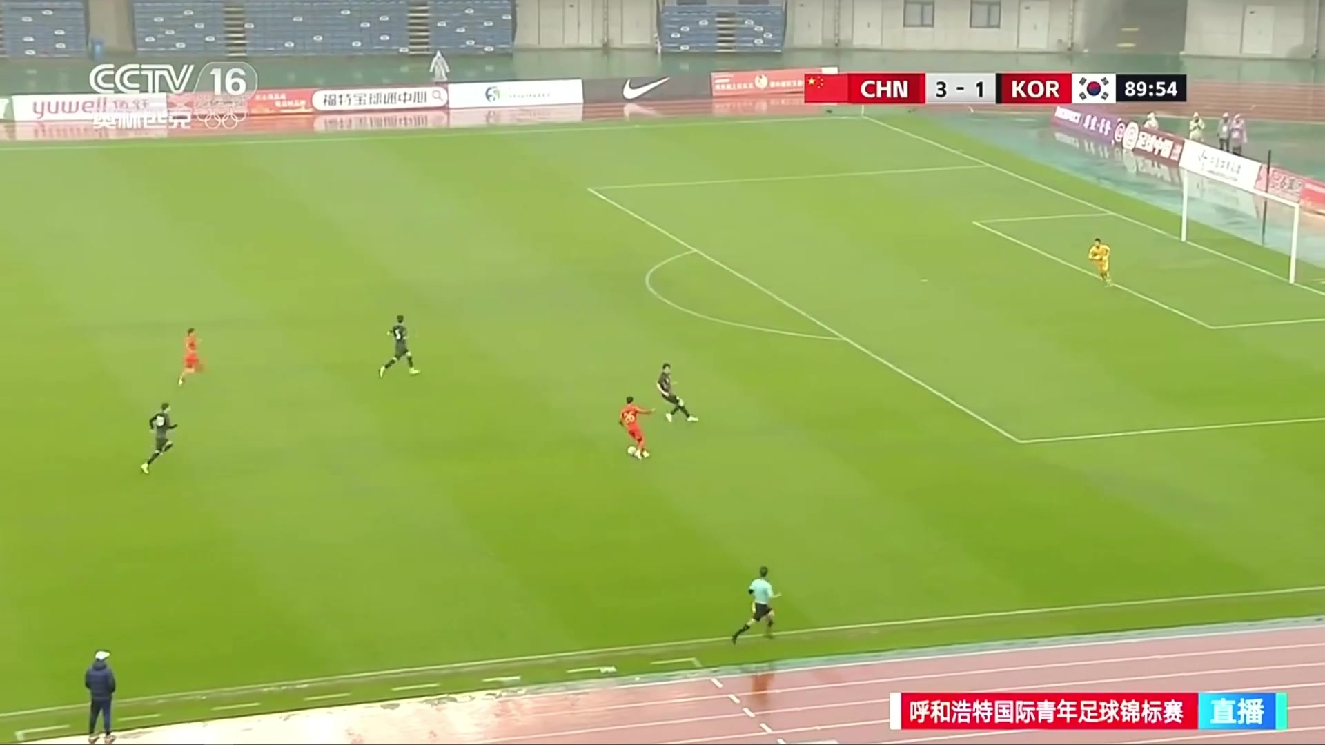 U16國足反擊4-1韓國！賀煒感嘆：韓國兵力都在禁區回不來了